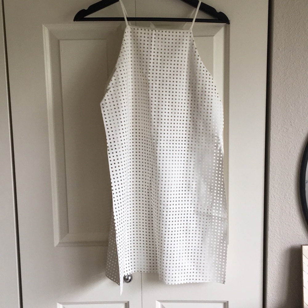 BCBG top with side slits